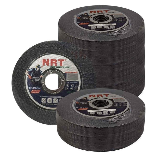 Disco De Corte Para Metal Y Acero Inox 4 1/2 x 7/8 Pulgadas 100Pz