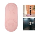 thumbnail image 1 of Anti-Skid Skipping Rope Mat Fitness Yoga Yoga Mat Skipping Rope Pilates Exercise Knee Protect Mats Pink, 1 of 8