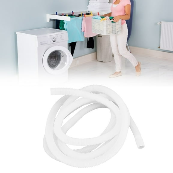 Zerone Washing Machine Inlet Pipe,Washing Machine Accessories,3 Meters Washing Machine Inlet Hose Air Conditioner Drain Hose Household Telescopic Flexible Water Hose