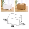 thumbnail image 4 of Matsuzay Paquete Caja Caja de almacenamiento Titular de regalo Contenedor de pastel Organizador Exquisito Festival Suministros para fiestas Cocina y Comedor Amarillo, 4 of 6