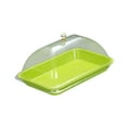 thumbnail image 5 of CoudarTitie Cake Stand with Dome Multipurpose Cake Plate for Festival Wedding Restaurant Green, 5 of 9