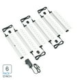 EShine 6 Panels 12 inch LED Dimmable Under Lighting Kit, Hand Wave Activated Touchless