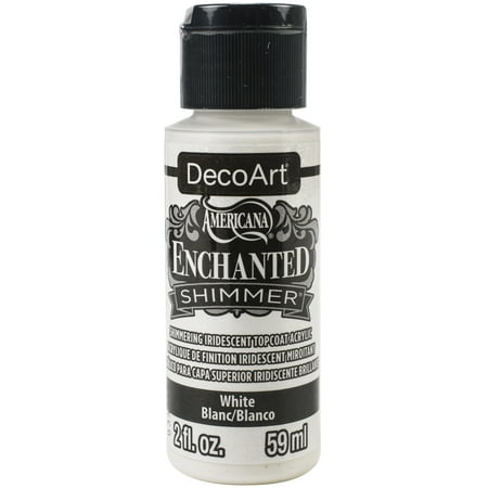 UPC: 0766218122087 | Americana Enchanted Shimmer Paint 2oz-White