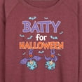 thumbnail image 3 of Dr. Seuss - Batty For Halloween Thing 1 and Thing 2 - Women's Lightweight French Terry Long Sleeve Shirt, 3 of 6