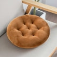 thumbnail image 6 of EUDIDV Comfortable Relaxing Cushion Chair Cushion Solid Color Seat Cushion Thickened Soft Milk Velvet Cotton Filled Chair Cushion Suitable For Kitchen Dining Chair Patio Cushion Supportive Seat, 6 of 6