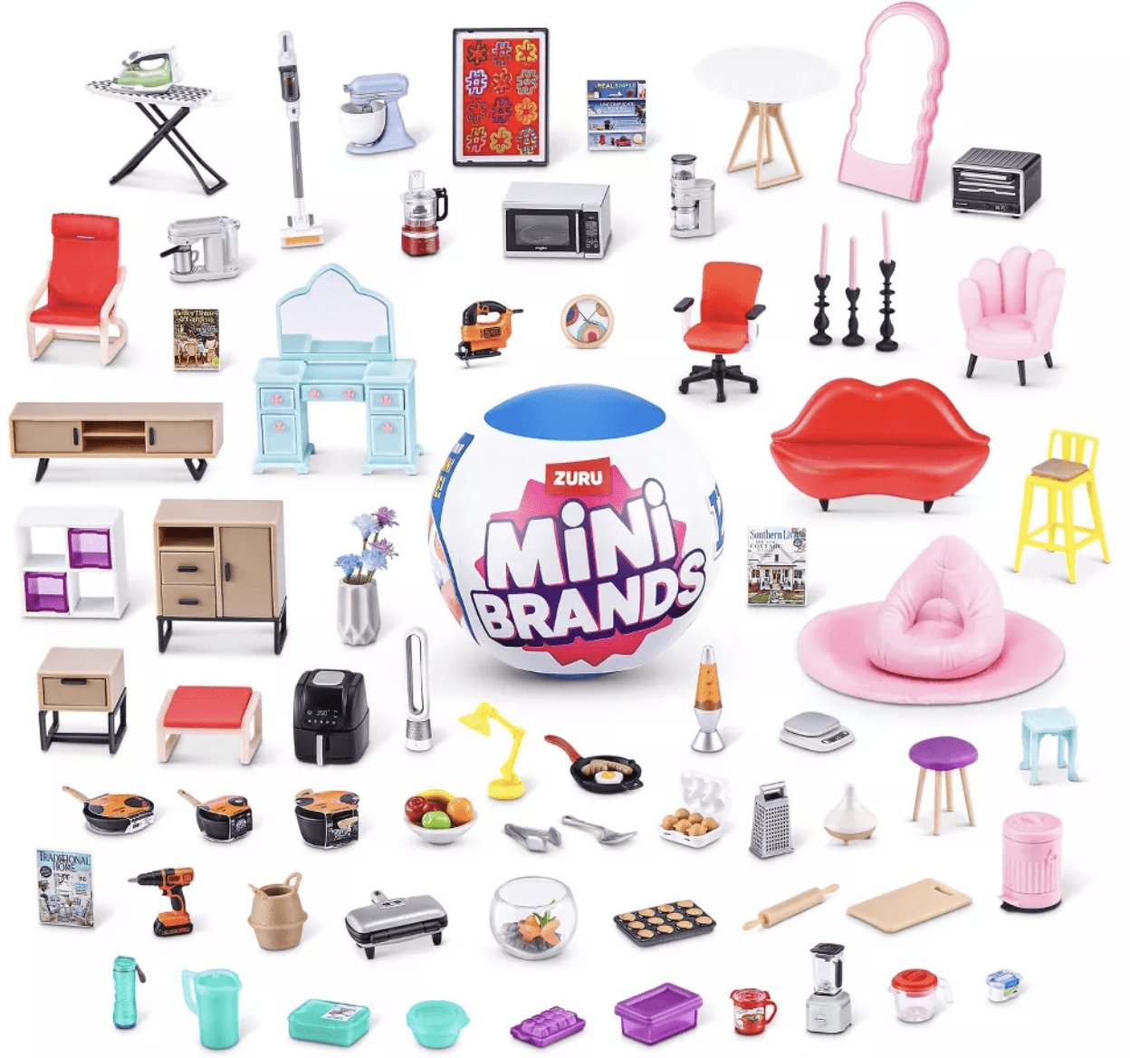 Mini Brands Home Series 1 Collectibles – Set of 3