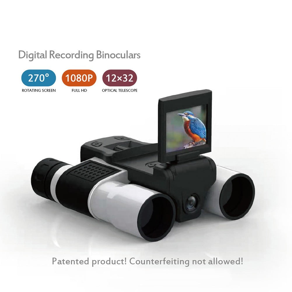 1080P HD Digital Binoculars with 12x Zoom - Perfect for Outdoor Adventures!