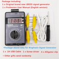 thumbnail image 4 of 2X 4-20MA Current Voltage Signal Generator, Analog Simulator for PLC and Panel Debugging, Frequency Converter,black & gray, 4 of 8
