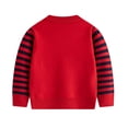 thumbnail image 3 of GYRATEDREAM Toddler Boy Girls Ugly Christmas Sweater Long Sleeve Crewneck Pullover Toddler Kids Xmas Sweater Tops, 3 of 6