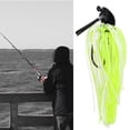 thumbnail image 4 of 2 Plantillas De Pesca Para Lubina, Plantilla De Fútbol, Kit De Señuelos De Pesca De Metálico, 10g, Verde Y 2 piezas, 4 of 8