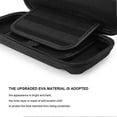 thumbnail image 3 of Portable Storage Bag Carrying Case EVA Hard Protective Cover for Nintendo Switch Game Console Black Zipper, 3 of 4