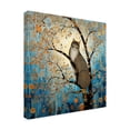thumbnail image 4 of Canvas Wall Art - Ray Heere 'Art Deco Cat 7' Wall Art for Living Room, Bedroom, or Office DÃ©cor by Trademark Fine Art - 14 x 14 Inches, 4 of 4