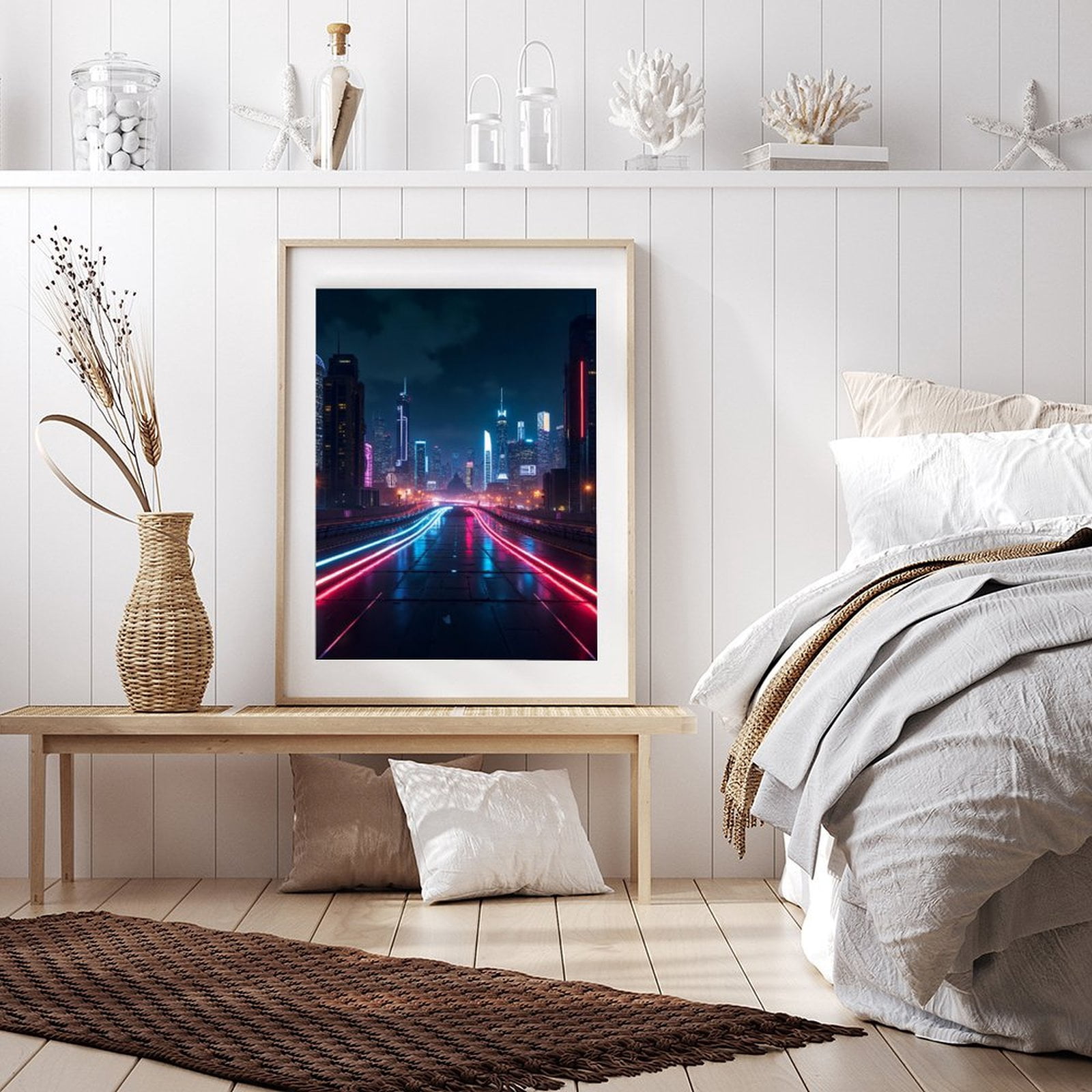 Diamond Art Kits for Adults - Cool Cyberpunk Cityscape Print No.99 5D Frameless Dimond Painting Kit for Adults Beginner, Round Diamond Kits for Home Wall Decor, Gift for Women