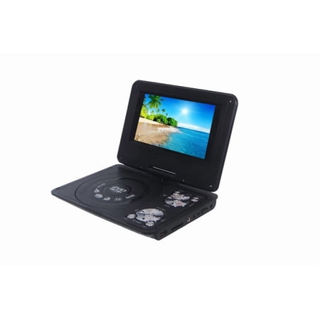 Portable 7.8" DVD Player with TV Built-In Perfect for Family Entertainment and Road Trips ,Multi-Functional