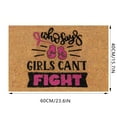 thumbnail image 3 of Cancer Awareness Doormat with Ribbon Design for Indoor and Outdoor Use Non- Custom Mat, 3 of 7