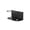 Black 2, variant on TFYZYY Heavy Duty Wall Mount Bracket for Pipe, Bottle, Planter Stainless Steel Support with Rust-Proof Coating, Ideal for Indoor and Outdoor Storage Solutions