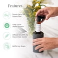 thumbnail image 4 of Air Esscentials The Mini Essential Oil Diffuser, 30 ml bottle, Covers 300 sq. ft., Black, 4 of 5