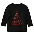 thumbnail image 5 of DxhmoneyHX Christmas Shirts for Girls Holiday Fashion Red Wine Glass Graphic Tees Fall&nbsp;Winter&nbsp;Lightweight Round Neck 3/4 Sleeve Tops Size 130, 5 of 5