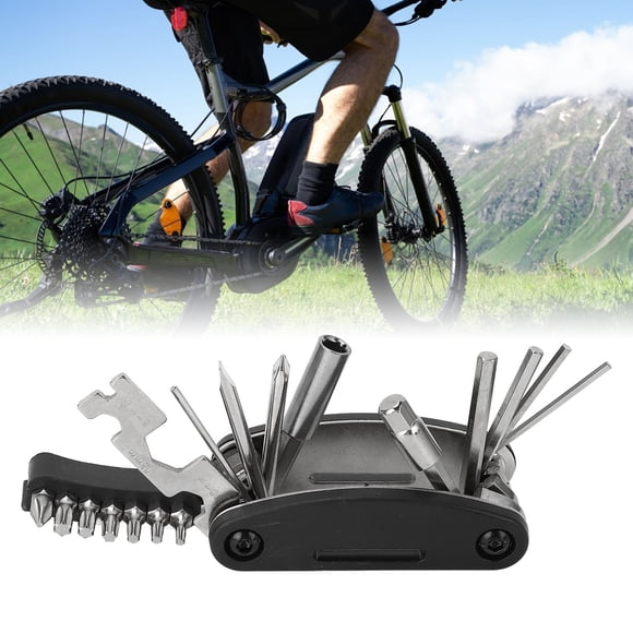 Bike Multitool,20 in 1 Bike Multitool Professional Portable Integrated Design Bike Repair Tool for Emergency Maintenance Camping Travel