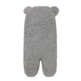 thumbnail image 4 of Manta para bebé, oso lindo orgánico que recibe envoltura para pañales, regalo de registro de felpa suave para niña recién nacida (0-3), 4 of 5