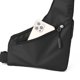 thumbnail image 2 of Bolsa de viaje antirrobo para hombre bandolera delgada y sólida bolsa de pecho para senderismo (negro), 2 of 9
