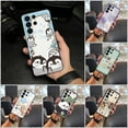 thumbnail image 4 of KDY-Phone Case For Samsung Galaxy S25 Ultra, Cute Fashion Design Phone Pouch Back Cover Full wrap Silicone Animals Durable TPU Anti-dust Dirt-resistant Anti-knock Waterproof Graffiti, 4 of 9
