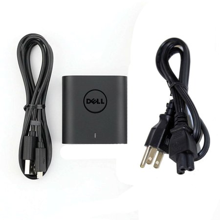 New Genuine Dell DA24NM130 24Watt 19.5V Tablet AC Power Adapter with USB Cable 77GR6 For Dell Venue 7 8 10 11 Pro Tablet FX429 C1R5R KTCCJ 1FMRP