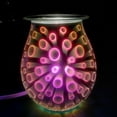 thumbnail image 2 of Firework Aroma Expander Light Aromatherapy Lamp Wax Melt Burner 3D Diffuser For Home Bedroom 3D Glass Electric, 2 of 8