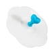 thumbnail image 1 of Wosthever Cubierta de la taza del silicón de la categoría alimenticia del gel de silicona BPA para las cubiertas fáciles de la taza del Organizadores de utensilios de cocina azul transparente, 1 of 6