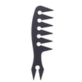 thumbnail image 2 of Peine para el cabello Pro Men Likrtyny cepillo clásico de dientes anchos de plástico cuidado belleza, 2 of 9