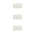thumbnail image 1 of QualitChoice Sewing Ruler Acrylic Template Drawing Knitting Measure Tool 5x30cm Black B 3Set, 1 of 6