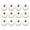 White, variant on Product Classification Desktop Ornament Pumpkins Foam Model for Desk Display, 5.7x4.5 cm, Orange