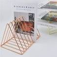 thumbnail image 4 of ruzhgo File Holder Organizer Record Album Holder Magazine Wire Rack Desk Storage Decor for Home Office No.3, 4 of 6