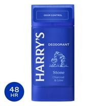 Harry's Aluminum-Free Deodorant for Men, Odor Control, Stone, 2.5 oz
