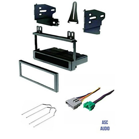 ASC Single Din Car Stereo Install Dash Kit, Wire Harness ... 1997 mercury mountaineer stereo wiring diagram 