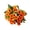 Orange, variant on Artificial Daisy Flowers 6 Bundles, Daisy for Outdoor Cemetery Grave Decor, Memorial Day Independence Day Flowers for Home Kitchen Party and Garden Display (Red)