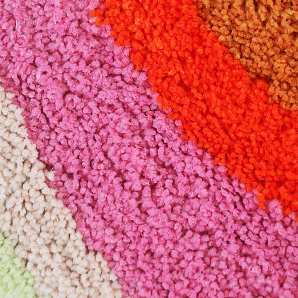 yingda1992 Passion Fruit Shaped Bath Mat Cartoon Non-Slip Bathroom Rug Soft Bathmat for Bedroom Kitchen Home Decor 18.5x25.6in