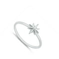 thumbnail image 4 of High Polish Northern Star Twinkle Ring .925 Sterling Silver Band Jewelry Female Male Unisex Size 10, 4 of 4