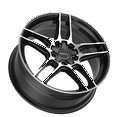 thumbnail image 3 of 18x7.5 Motiv 434MB Matic Machined Black Wheel 5x112/5x4.5 (40mm), 3 of 3