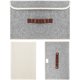 thumbnail image 3 of Cajas De Almacenamiento Plegables, Contenedores De Almacenamiento De Tela Lavables con Tapas, Caja De Almacenamiento Varios 38 * 25 * 25 Cm, ​​Paquete De 2, Gris, 3 of 5