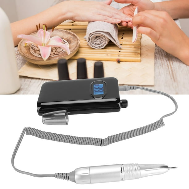Electric Nail Drill Machine 40000 Rpm Rechargeable Electric E File Nail Machine With Rotating Locking Handle And Clear Display Professional Portable Electric E File Scamander For Walmart