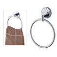 thumbnail image 4 of Toalla Cromada Soporte para Toallas de Perchas Estante de Almacenamiento Resistente en 155x205x55mm Soledad Anillo Toallas Redondas, 4 of 10
