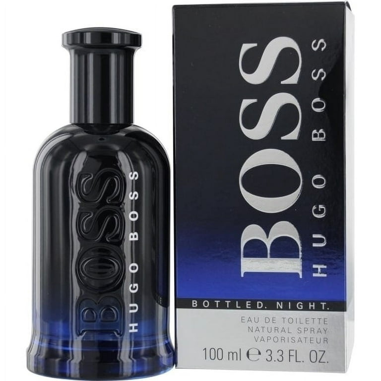 Hugo Boss Bottled Night Cologne for Men, 3.3 Oz 