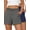 Navy+Light Grey, variant on Rosvigor 2 Pack Women Shorts High Waisted Athletic Shorts for Women with Pockets for Gym Workout Running Lounge