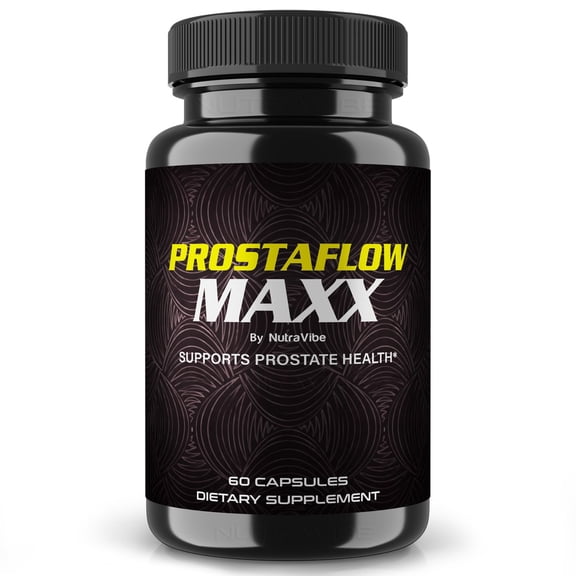 ProstaFlow Maxx Capsules, ProstaFlow Max Prostate Support Supplement, All-Natural Supplement for more Control, Maximum Strength Pills to Promote Energy, Prosta Flow Maxx Reviews (60 Capsules)