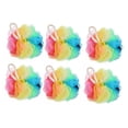 thumbnail image 4 of Shower Loofah Bath Body Sponge Mesh Exfoliating Ball Pouf Scrubber Puff Loofahs Sponges Balls Bathing Lufa Exfoliator, 4 of 7