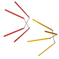 Hemoton Set of 2 Foldable Chiffon Cake Cooling Racks with Four Legs, Stable Cake Inverted Stand for Baking