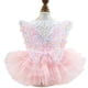 thumbnail image 1 of Vestido para perros ANIAC Butterfly con tutú rosa para perros pequeños, 1 of 6