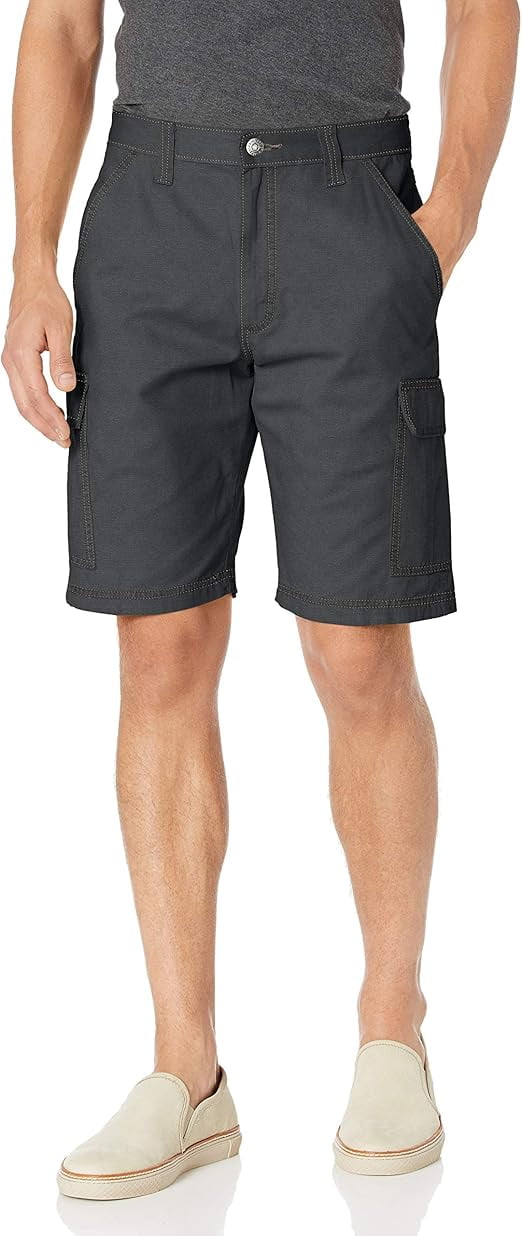 Wrangler Men's 7 Pocket Cargo Denim Short with Stretch