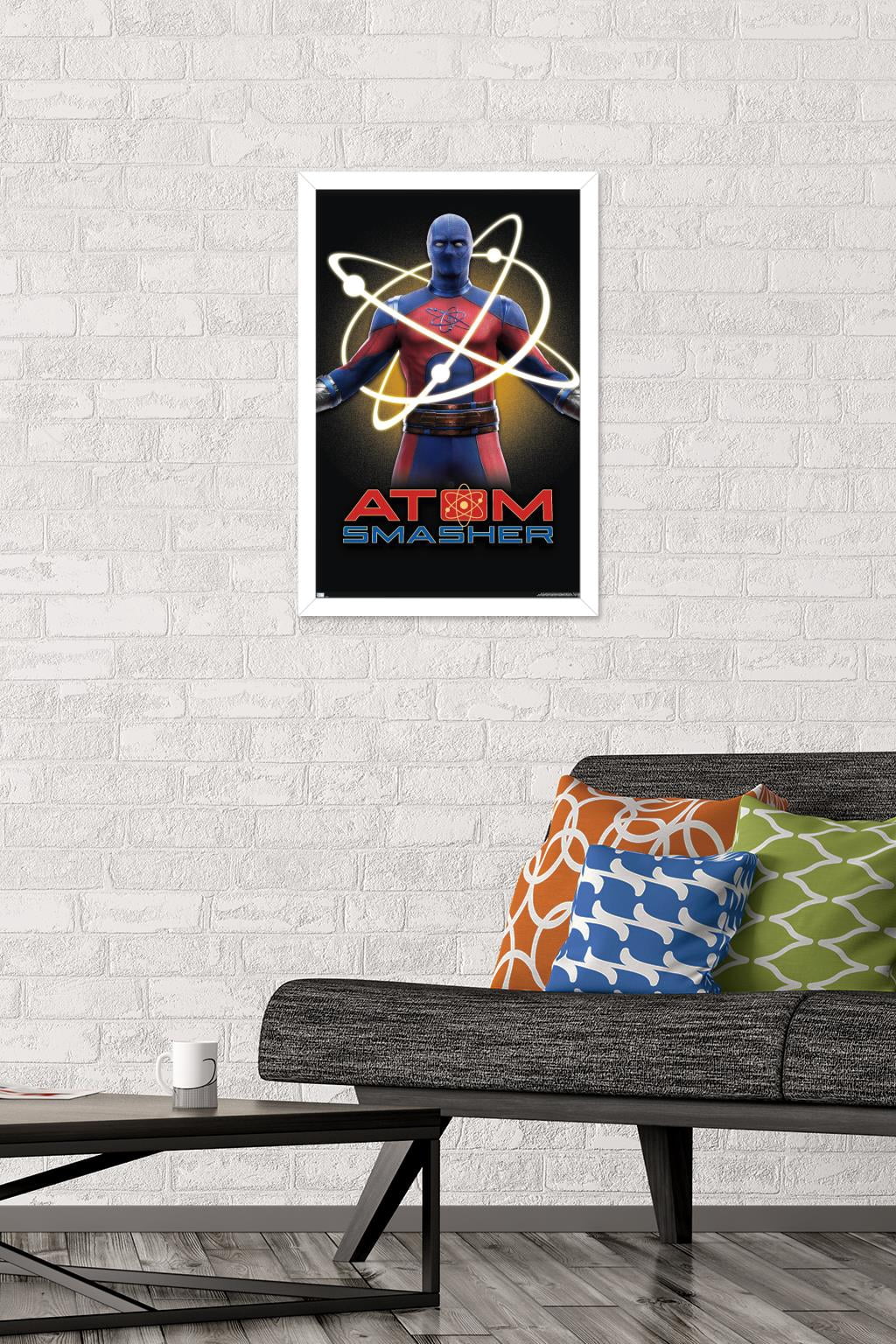 DC Comics Movie Black Adam - Atom Smasher Wall Poster, 14.725" x 22.375" Framed